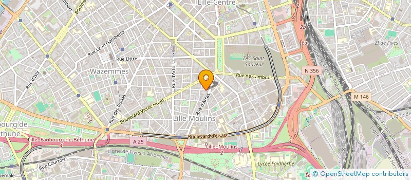 localisation de l'entreprise MONSIEUR CLAUDE BINOTTI à LILLE
