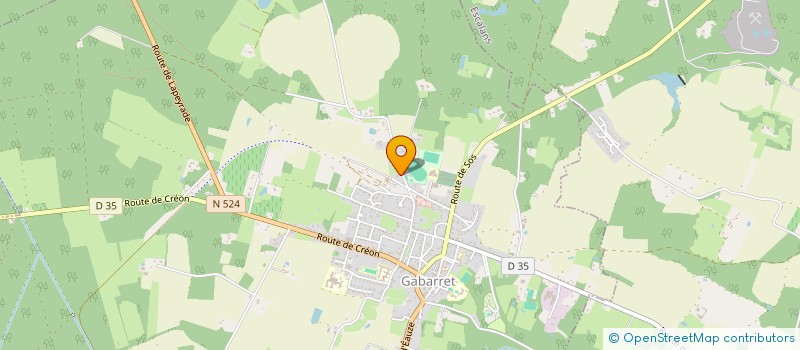 localisation de l'entreprise MONSIEUR CLAUDE BLAGNAN  ARX