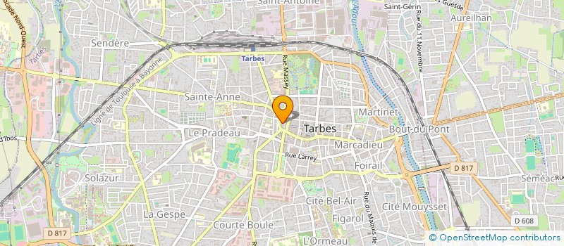 localisation de l'entreprise MONSIEUR CLAUDE BLANCO à TARBES