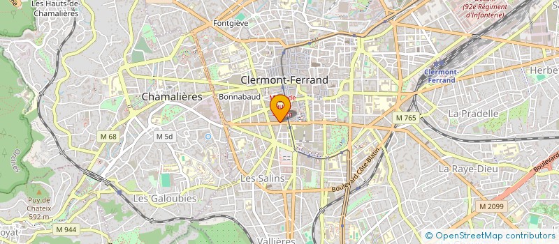 localisation de l'entreprise MONSIEUR CLAUDE BOILEAU à CLERMONT-FERRAND