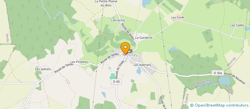 localisation de l'entreprise MONSIEUR CLAUDE BOIRON à MOSNAY