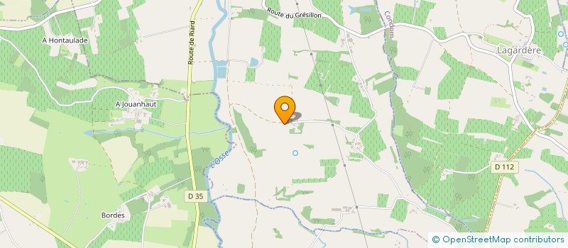 localisation de l'entreprise MONSIEUR CLAUDE BOISON  MAIGNAUT-TAUZIA