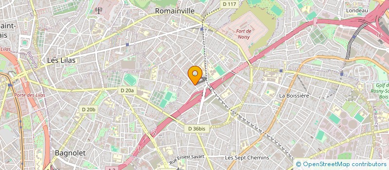 localisation de l'entreprise MONSIEUR CLAUDE BONIN à ROMAINVILLE