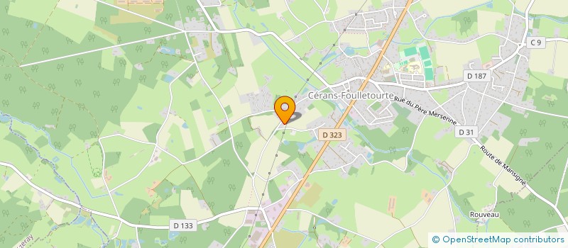 localisation de l'entreprise MONSIEUR CLAUDE BONMATIN  LA FONTAINE-SAINT-MARTIN