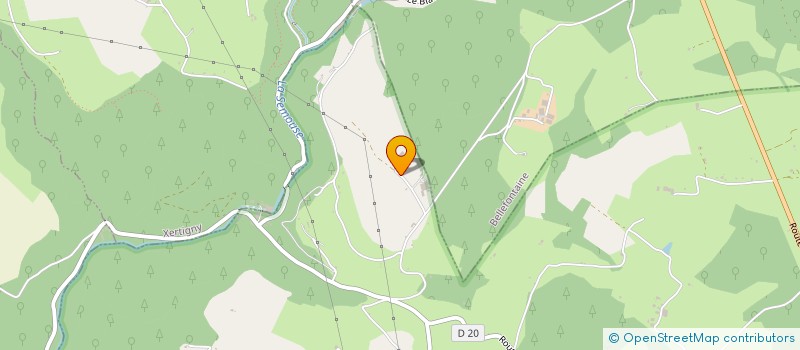 localisation de l'entreprise MONSIEUR CLAUDE BONNARD  PLOMBIERES-LES-BAINS