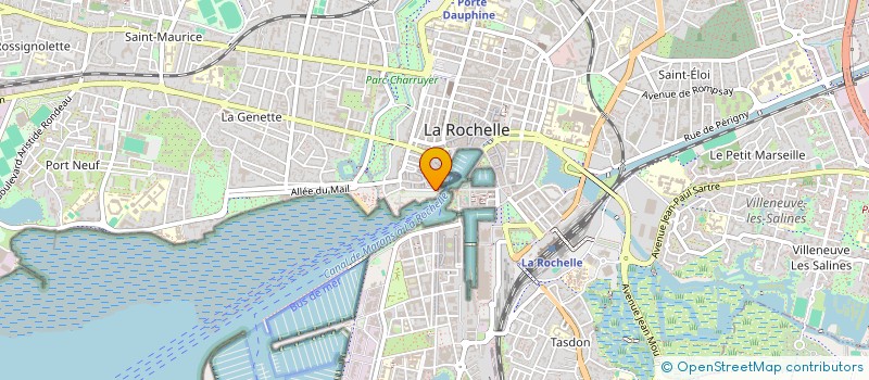 localisation de l'entreprise MONSIEUR CLAUDE BONNE  LA ROCHELLE