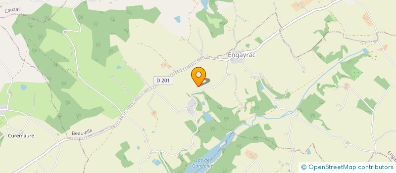 localisation de l'entreprise MONSIEUR CLAUDE BONNEFOUS  BEAUVILLE