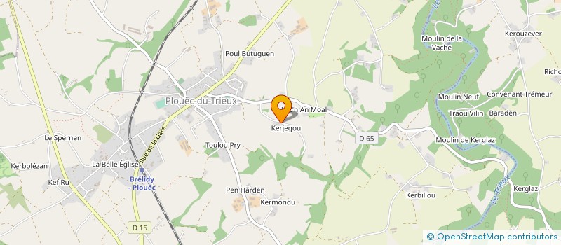 localisation de l'entreprise MONSIEUR CLAUDE BONNIOT à PLOUEC-DU-TRIEUX
