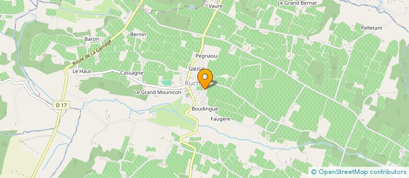 localisation de l'entreprise MONSIEUR CLAUDE BONVOISIN à RUCH
