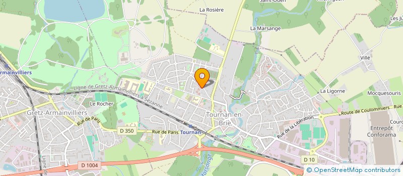 localisation de l'entreprise MONSIEUR CLAUDE BONZON à TOURNAN-EN-BRIE