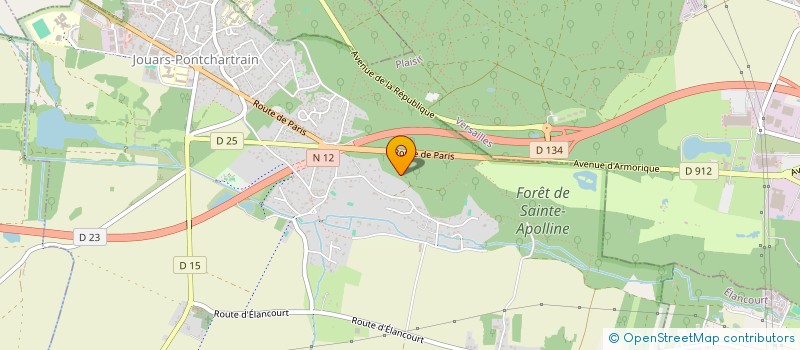 localisation de l'entreprise MONSIEUR CLAUDE BOONE  JOUARS-PONTCHARTRAIN