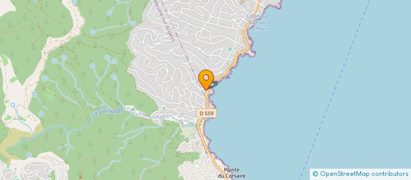 localisation de l'entreprise MONSIEUR CLAUDE BORREMANS  FREJUS