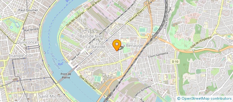 localisation de l'entreprise MONSIEUR CLAUDE BOUCHER à BORDEAUX