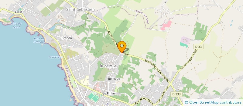 localisation de l'entreprise MONSIEUR CLAUDE BOUCHER  LA TURBALLE