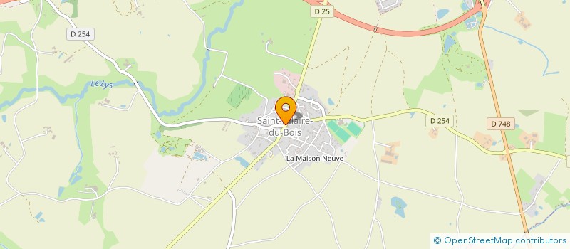 localisation de l'entreprise MONSIEUR CLAUDE BOUCHEREAU à LYS-HAUT-LAYON