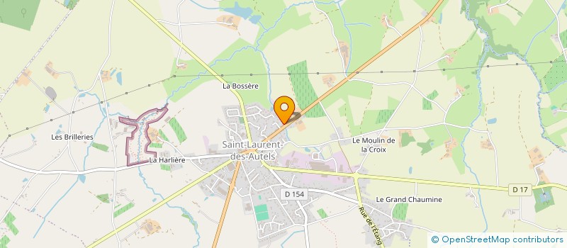 localisation de l'entreprise MONSIEUR CLAUDE BOUCHEREAU à OREE-D'ANJOU