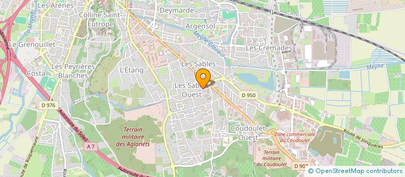 localisation de l'entreprise MONSIEUR CLAUDE BOUDIER  ORANGE