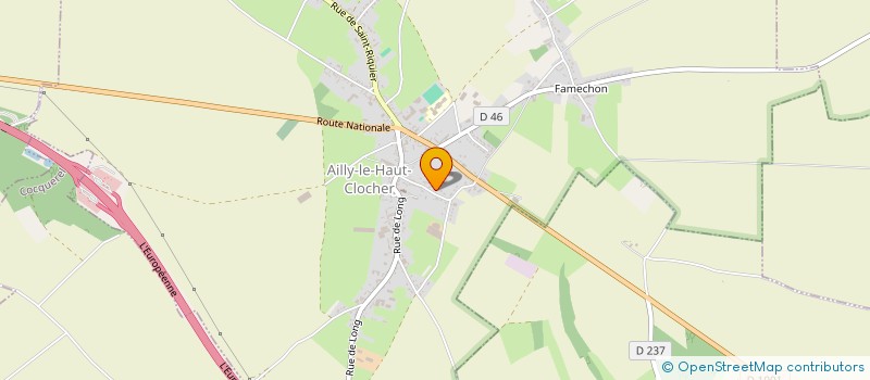 localisation de l'entreprise MONSIEUR CLAUDE BOUDINEL à AILLY-LE-HAUT-CLOCHER