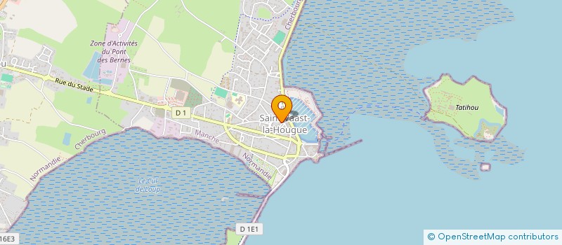 localisation de l'entreprise MONSIEUR CLAUDE BOULAY  SAINT-VAAST-LA-HOUGUE