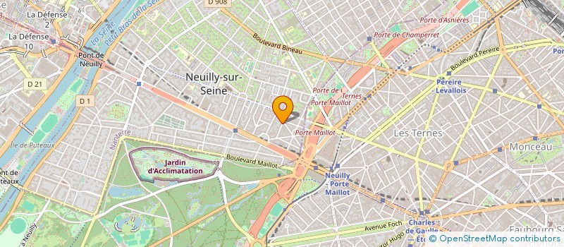 localisation de l'entreprise MONSIEUR CLAUDE BOULPICANTE à NEUILLY-SUR-SEINE