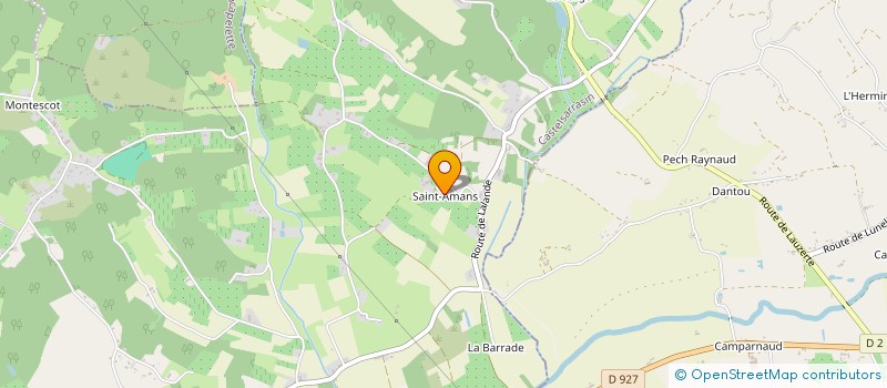 localisation de l'entreprise MONSIEUR CLAUDE BOUNET  MOISSAC