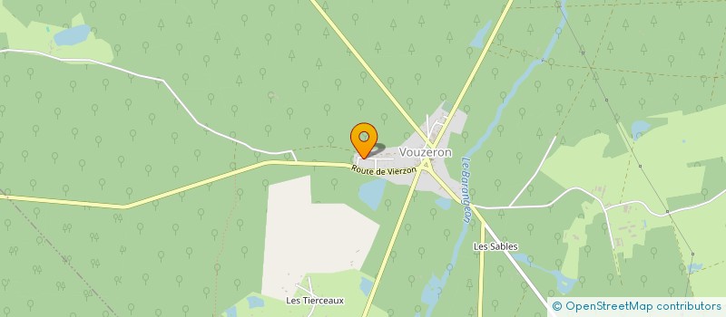 localisation de l'entreprise MONSIEUR CLAUDE BOURGEOIS  VOUZERON