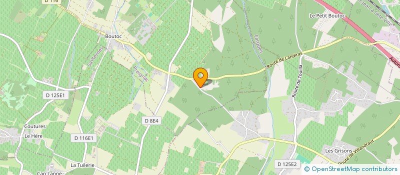 localisation de l'entreprise MONSIEUR CLAUDE BOURRIOT  COIMERES