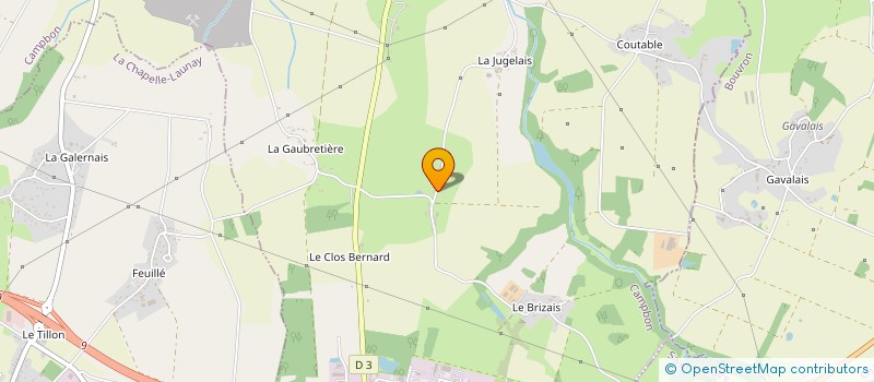 localisation de l'entreprise MONSIEUR CLAUDE BOUSSAUD à CAMPBON