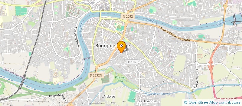localisation de l'entreprise MONSIEUR CLAUDE BOYADJIAN à BOURG-DE-PEAGE