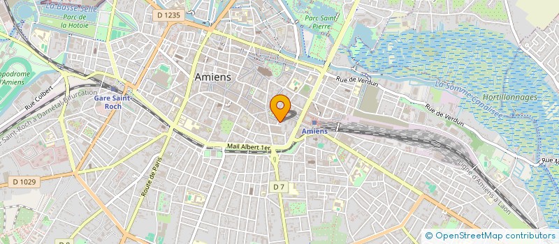 localisation de l'entreprise MONSIEUR CLAUDE BRAILLON à AMIENS