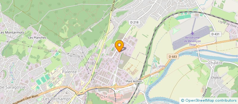 localisation de l'entreprise MONSIEUR CLAUDE BRANGET  THISE