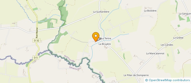 localisation de l'entreprise MONSIEUR CLAUDE BREILLOT à MANTILLY