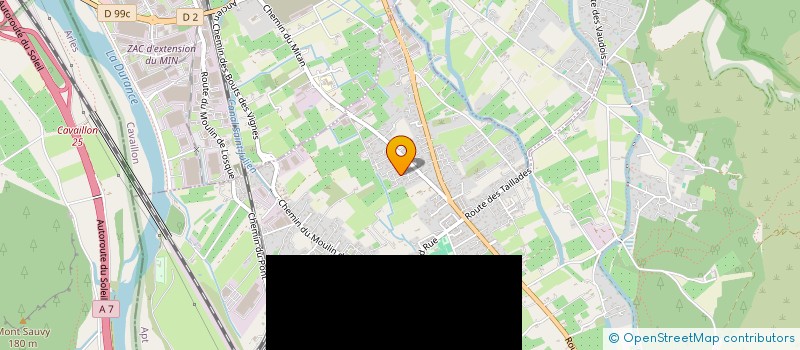 localisation de l'entreprise MONSIEUR CLAUDE BREMOND  CHEVAL-BLANC