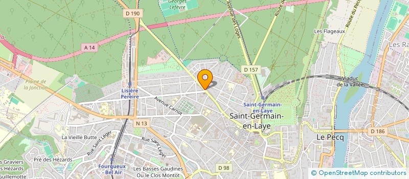 localisation de l'entreprise MONSIEUR CLAUDE BRENACHOT  SAINT-GERMAIN-EN-LAYE