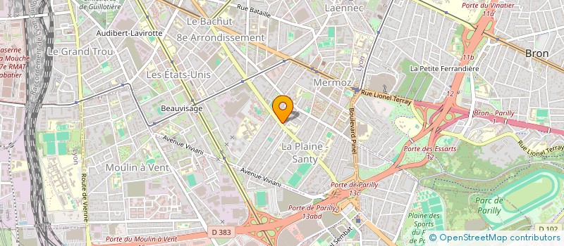 localisation de l'entreprise MONSIEUR CLAUDE BRENAS  LYON