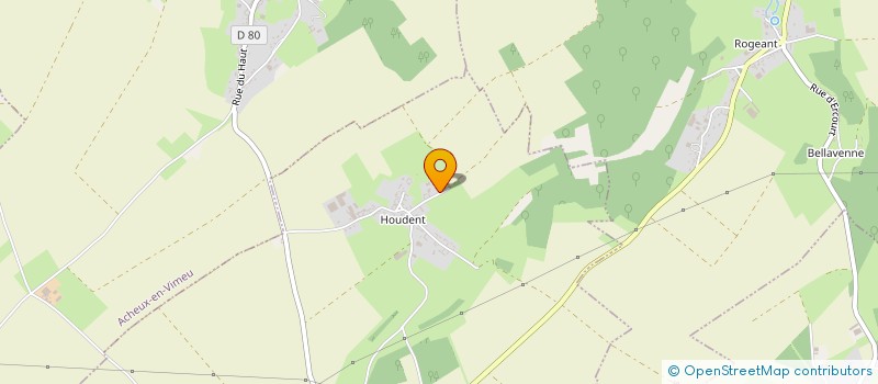 localisation de l'entreprise MONSIEUR CLAUDE BRIET  TOURS-EN-VIMEU