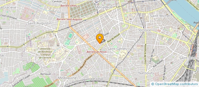 localisation de l'entreprise MONSIEUR CLAUDE BRIN à BORDEAUX