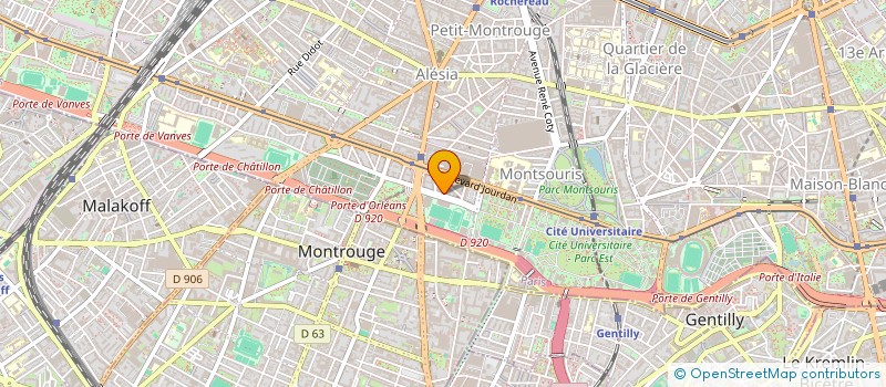 localisation de l'entreprise MONSIEUR CLAUDE BRISSEAU  PARIS