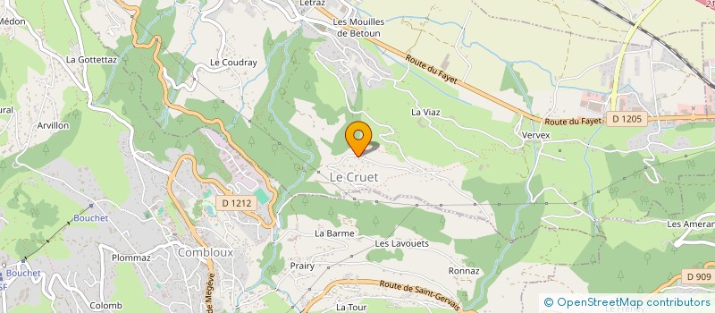 localisation de l'entreprise MONSIEUR CLAUDE BRONDEX  DOMANCY