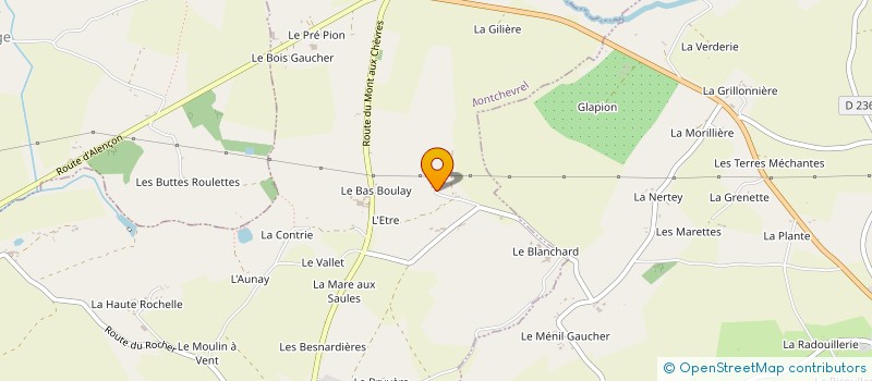 localisation de l'entreprise MONSIEUR CLAUDE BROS à MONTCHEVREL