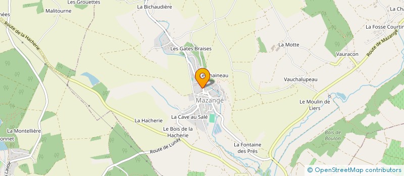 localisation de l'entreprise MONSIEUR CLAUDE BROSSE à MAZANGE