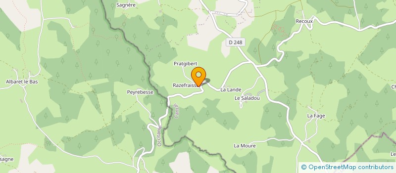 localisation de l'entreprise MONSIEUR CLAUDE BRUNEL à LORCIERES