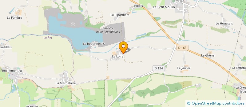 localisation de l'entreprise MONSIEUR CLAUDE BRY à VALLONS-DE-L'ERDRE