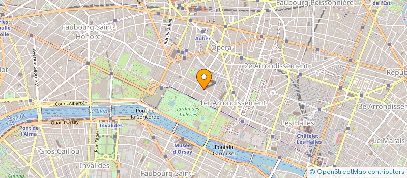 localisation de l'entreprise MONSIEUR CLAUDE BUBGEAT  PARIS