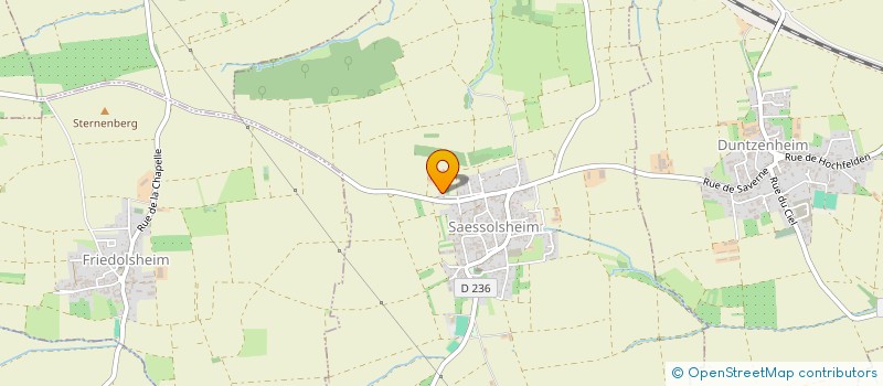 localisation de l'entreprise MONSIEUR CLAUDE BUCHY  SAESSOLSHEIM