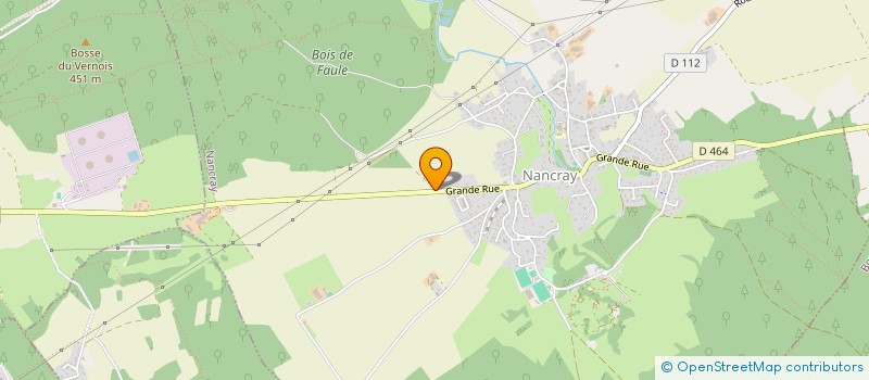 localisation de l'entreprise MONSIEUR CLAUDE BULLY à NANCRAY