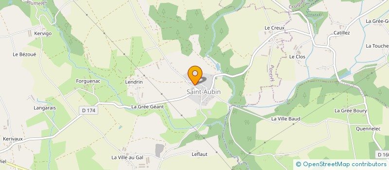 localisation de l'entreprise MONSIEUR CLAUDE BURBAN  PLUMELEC
