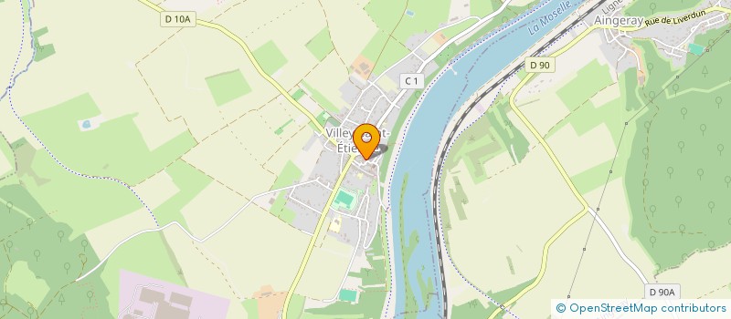 localisation de l'entreprise MONSIEUR CLAUDE BUTTERBACH  VILLEY-SAINT-ETIENNE