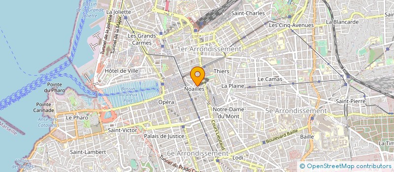 localisation de l'entreprise MONSIEUR CLAUDE CABAS à MARSEILLE
