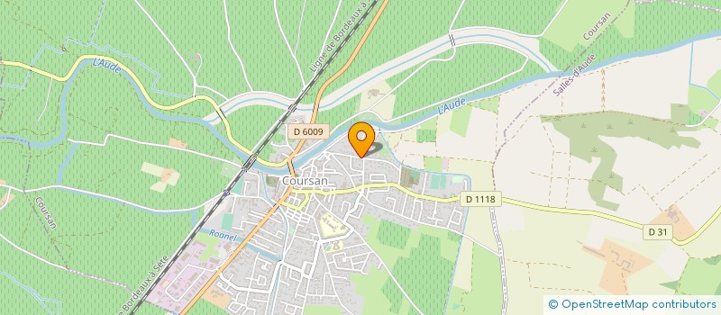 localisation de l'entreprise MONSIEUR CLAUDE CAMMAN  COURSAN